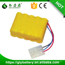 Paquetes de baterías recargables de Ni-CD AA 900mAh para la luz de emergencia